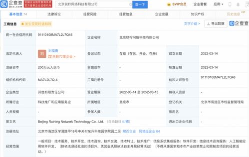 雷軍與曹津聯(lián)合成立人工智能新公司，拓展應(yīng)用軟件開(kāi)發(fā)與信息系統(tǒng)集成